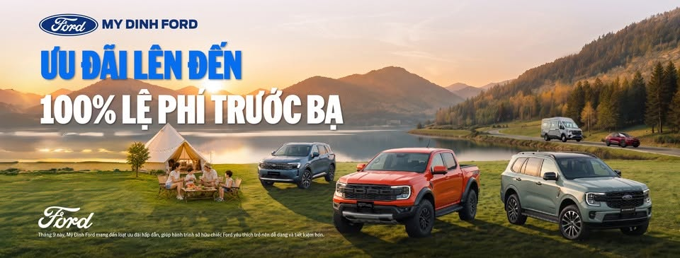 Chương trình ưu đãi Mỹ Đình Ford