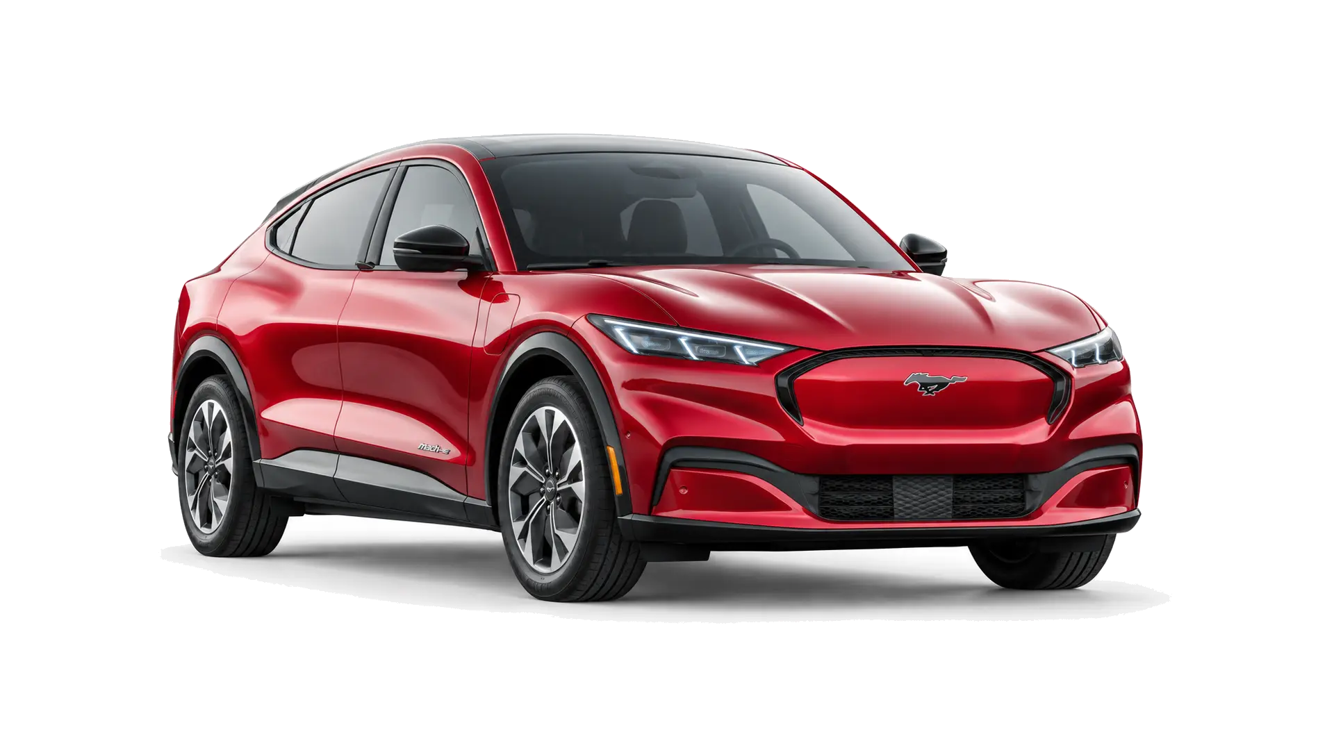 Mustang Mach-E màu đỏ