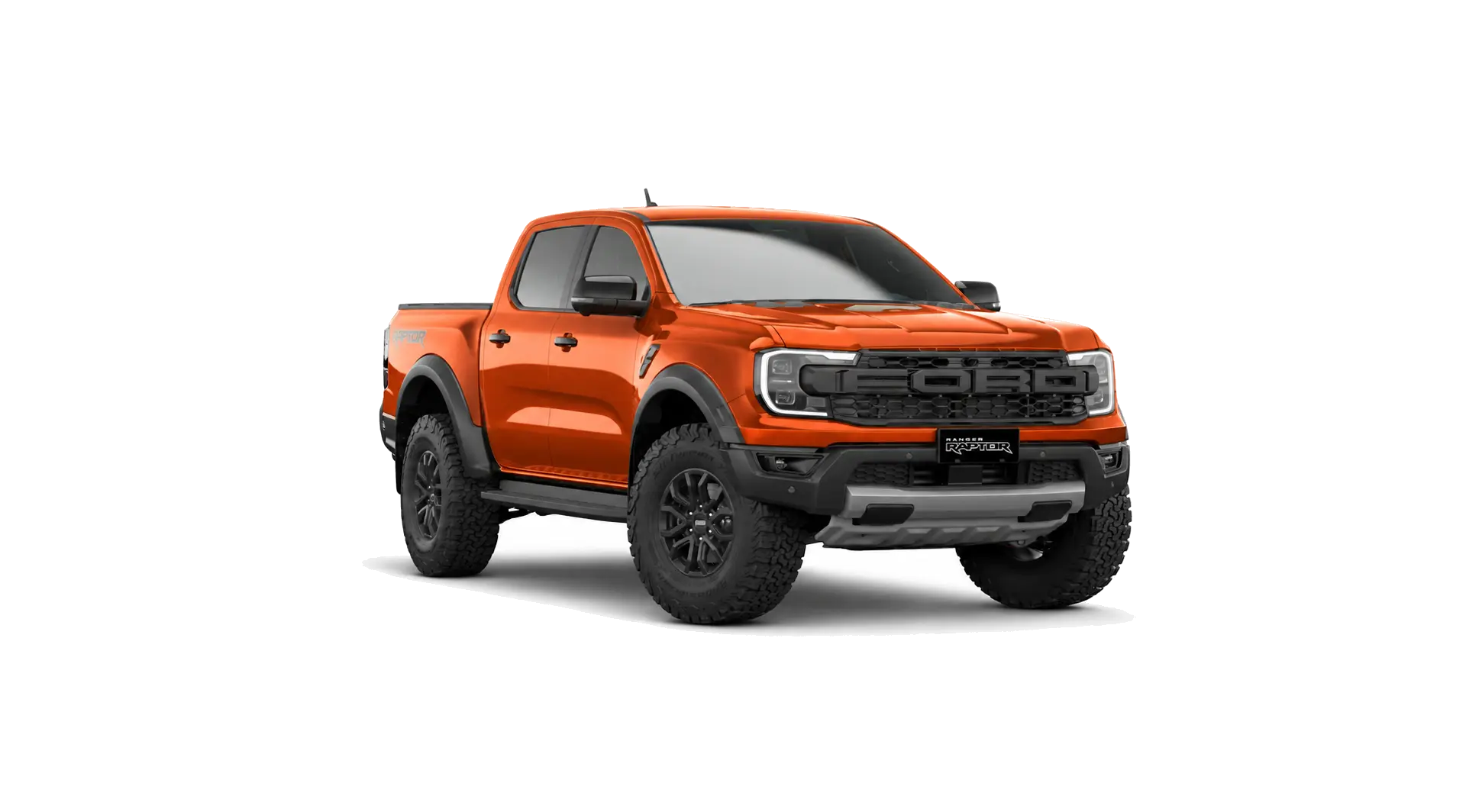 Ranger Raptor màu đỏ cam